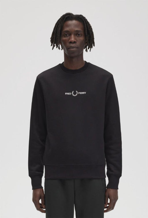 Fred Perry Embroidered Sweatshirt