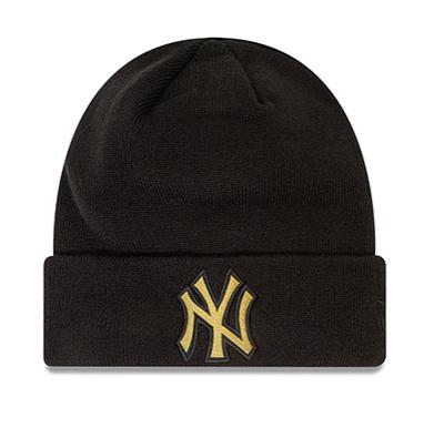 New Era Metallic Badge Beanie