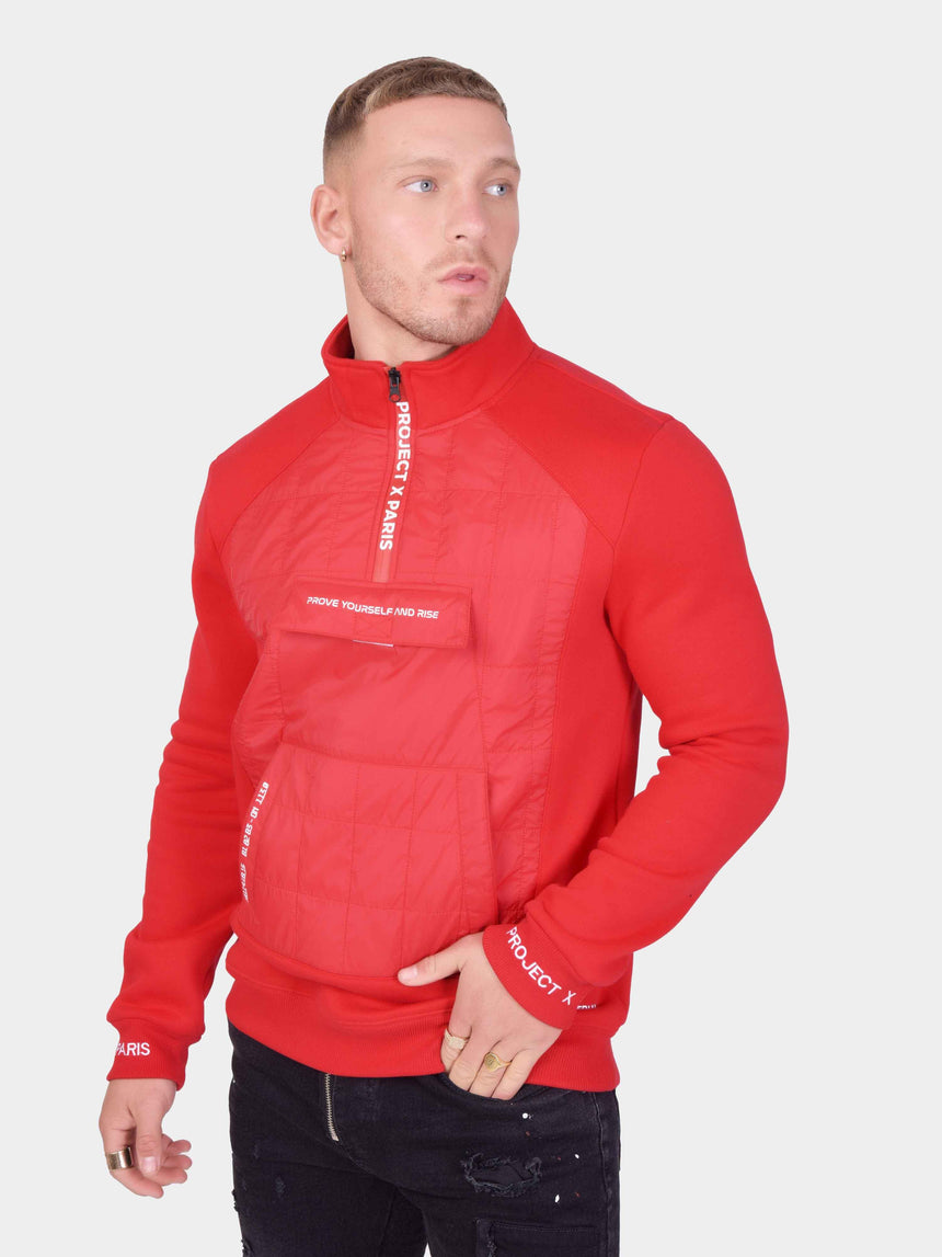 Project For Paris Pull Col Haut Matelassage