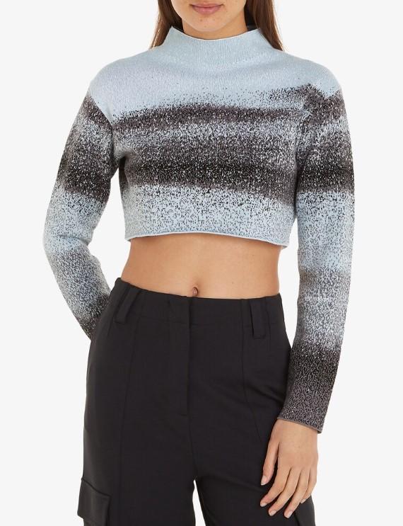 Calvin Klein Spray Jacquard Sweater