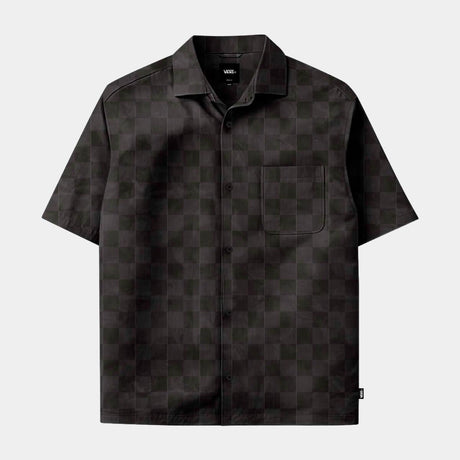 Camisa Vans Van Doren Tencel Check Camp Ss Shirt Para Hombre