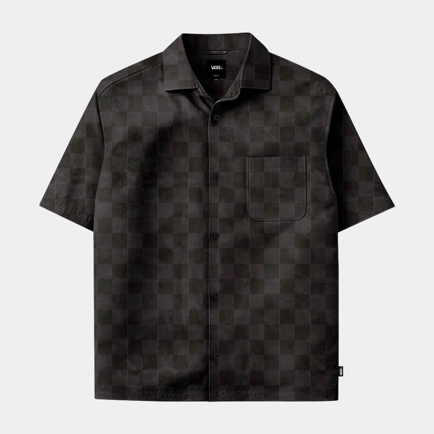 Camisa Vans Van Doren Tencel Check Camp Ss Shirt Para Hombre