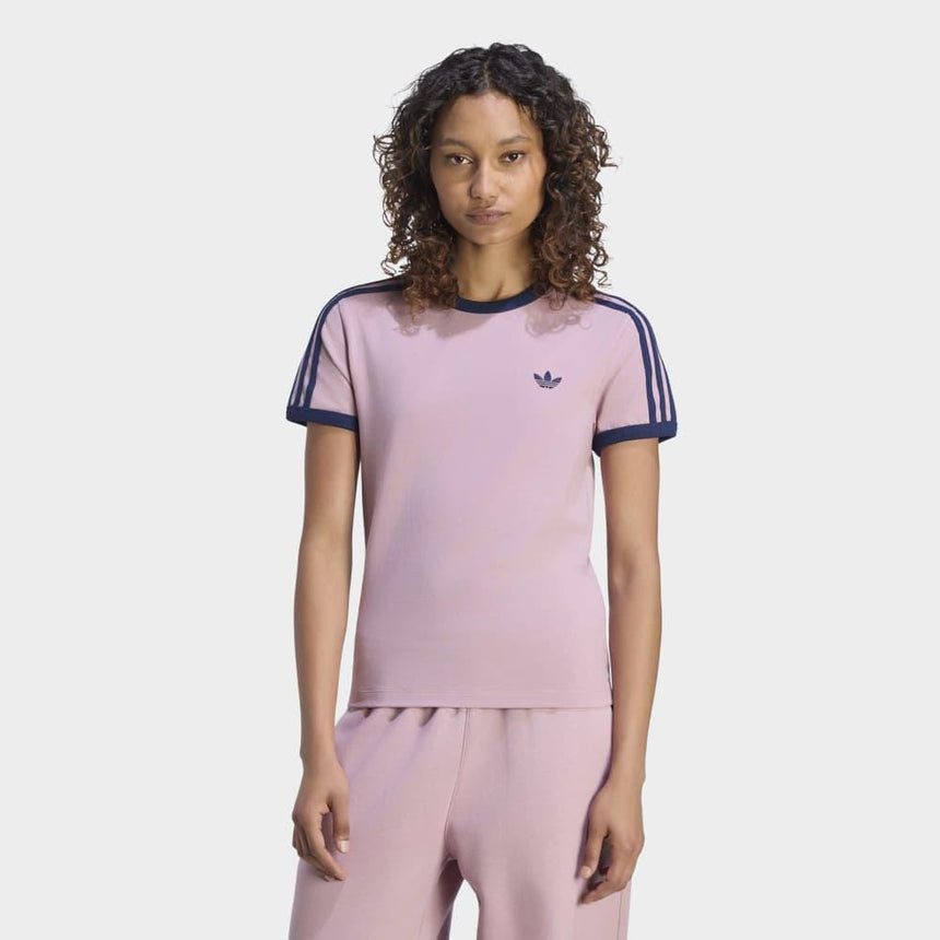 adidas Camiseta Entallada 3 Stripes