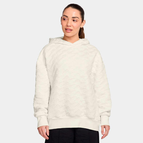 Sudadera Nike Sportswear Phoenix Fleece Amplia Con Capucha De Jacquard - Mujer