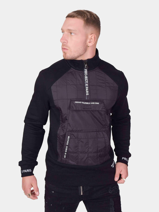 Project For Paris Pull Col Haut Matelassage