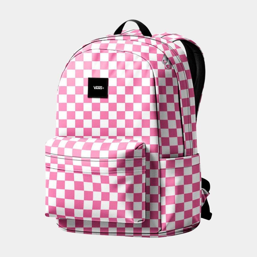 Mochila Vans Old Skool Check Backpack Checkerboard Pink Fizz