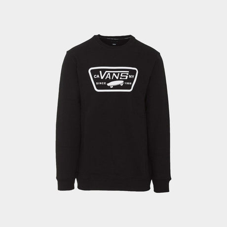 Sudadera Vans Mens Full Patch Crew Ii Black