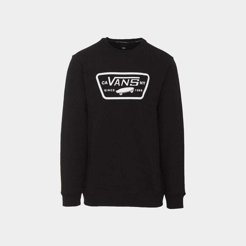 Sudadera Vans Mens Full Patch Crew Ii Black