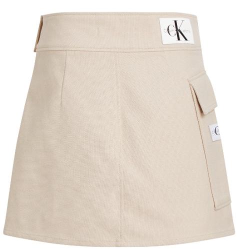 Calvin Klein Flannel Wrap Skirt