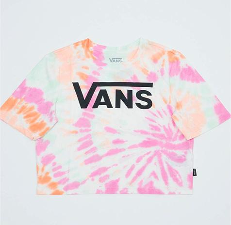 Vans Camiseta Resort Wash Crop Crew
