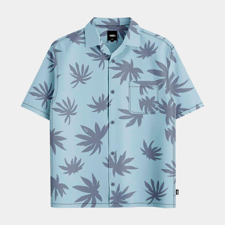 Camisa Vans Van Doren Printed Camp Ss Shirt 2 Dawn Mist Para Hombre