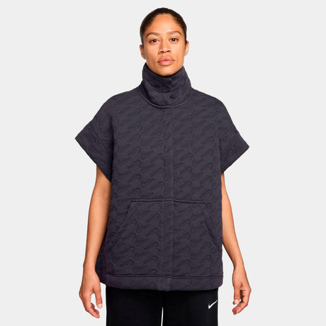 Chaleco Nike Sportswear Phoenix Fleece Oversize De Jacquard - Mujer
