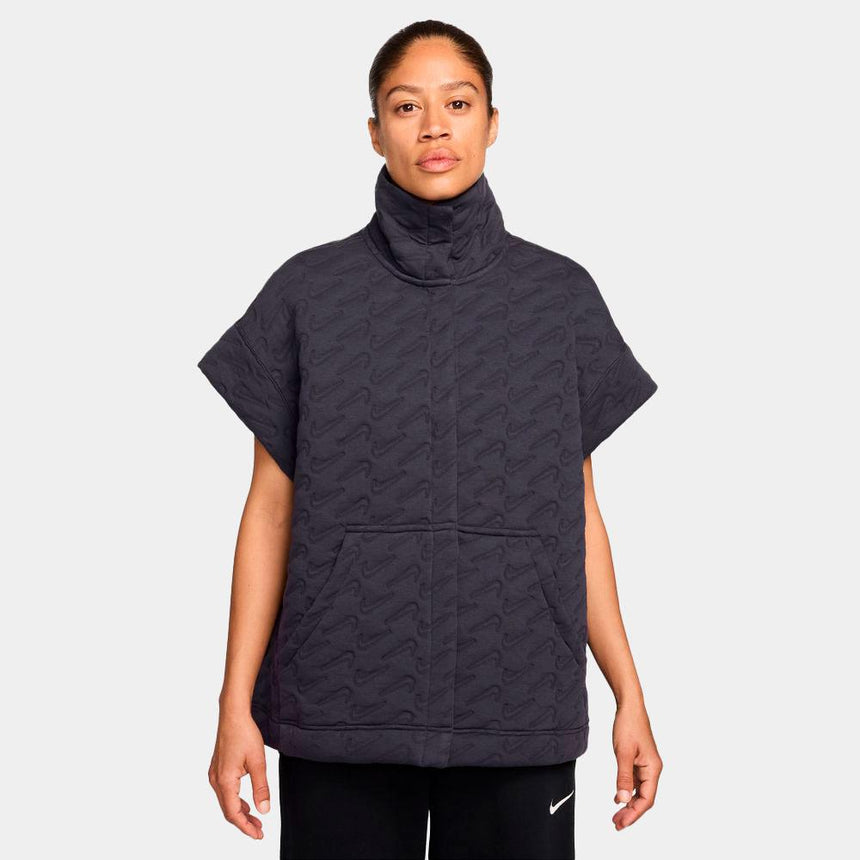 Chaleco Nike Sportswear Phoenix Fleece Oversize De Jacquard - Mujer