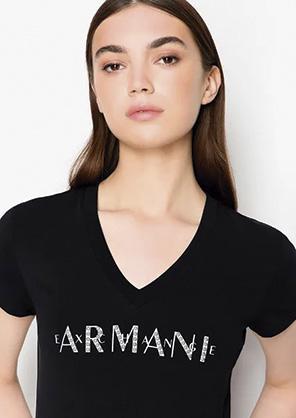 Armani Exchange Camiseta Mujer