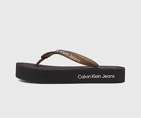 Calvin Klein Beach Sandal Flatform Logo