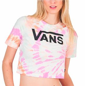 Vans Camiseta Resort Wash Crop Crew