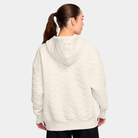 Sudadera Nike Sportswear Phoenix Fleece Amplia Con Capucha De Jacquard - Mujer
