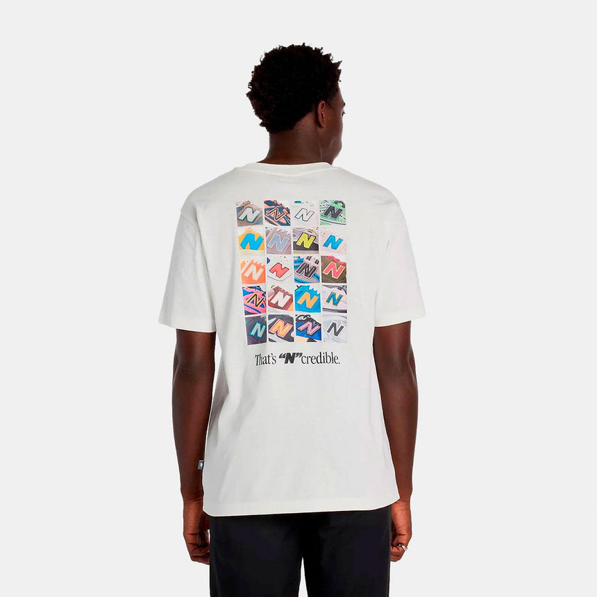 Camiseta New Balance N Collage T-Shirt Para Hombre