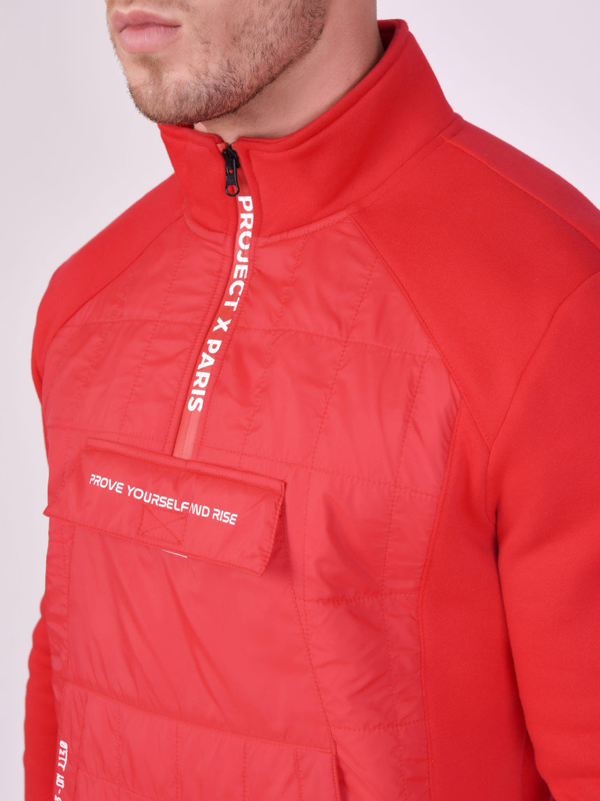Project For Paris Pull Col Haut Matelassage