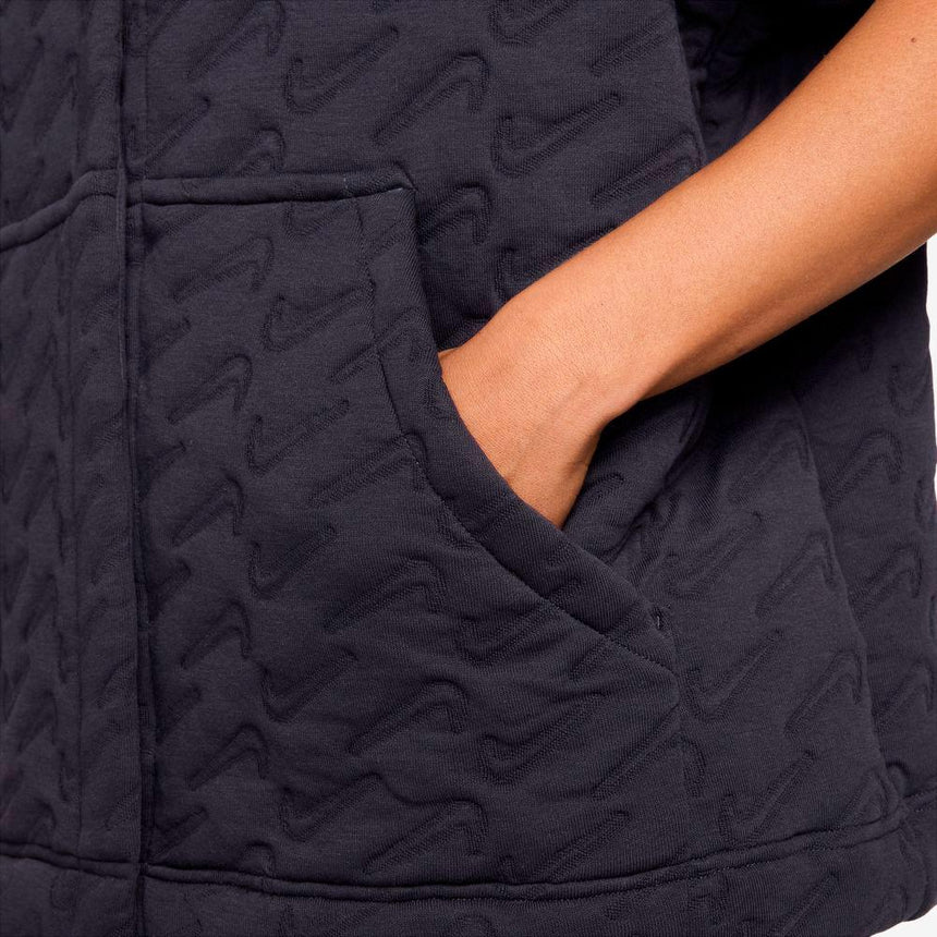 Chaleco Nike Sportswear Phoenix Fleece Oversize De Jacquard - Mujer