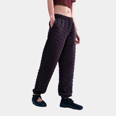 Pantalón Nike Sportswear Phoenix Fleece Oversize De Talle Alto De Jacquard - Mujer