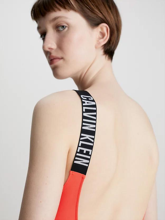 Calvin Klein Scoop Back One Piece