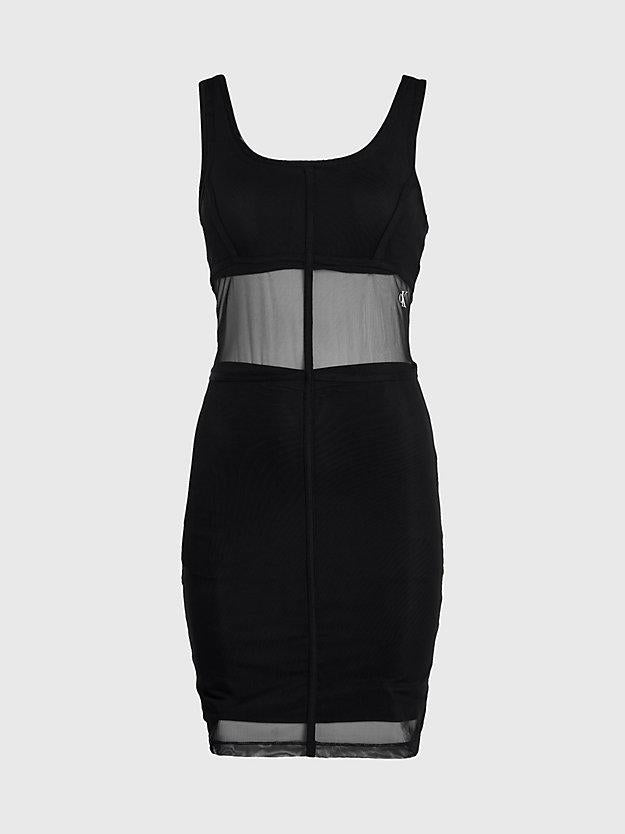 Calvin Klein Mesh Tank Dress