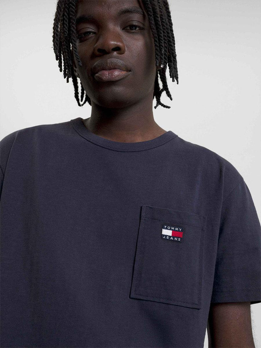 Tommy Clsc Badge Pocket Tee