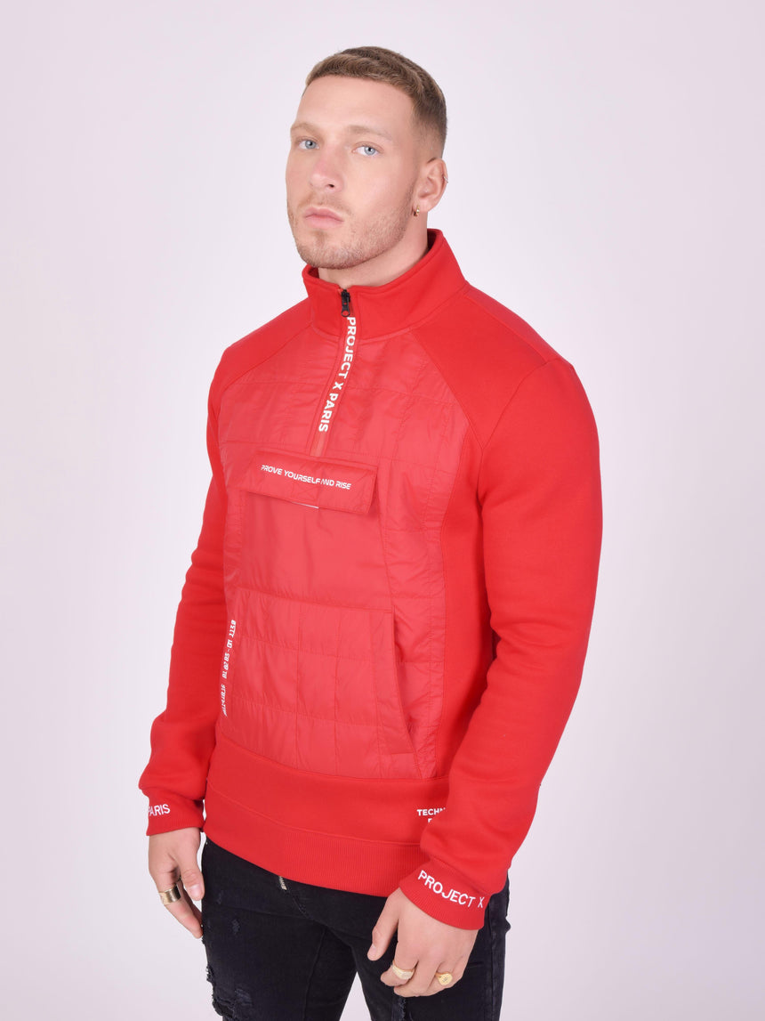 Project For Paris Pull Col Haut Matelassage
