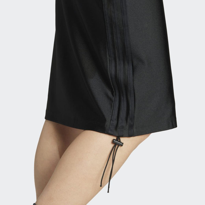 adidas ruched dress Adidas Originals Ruched 3-Stripes Cali Tee Dress