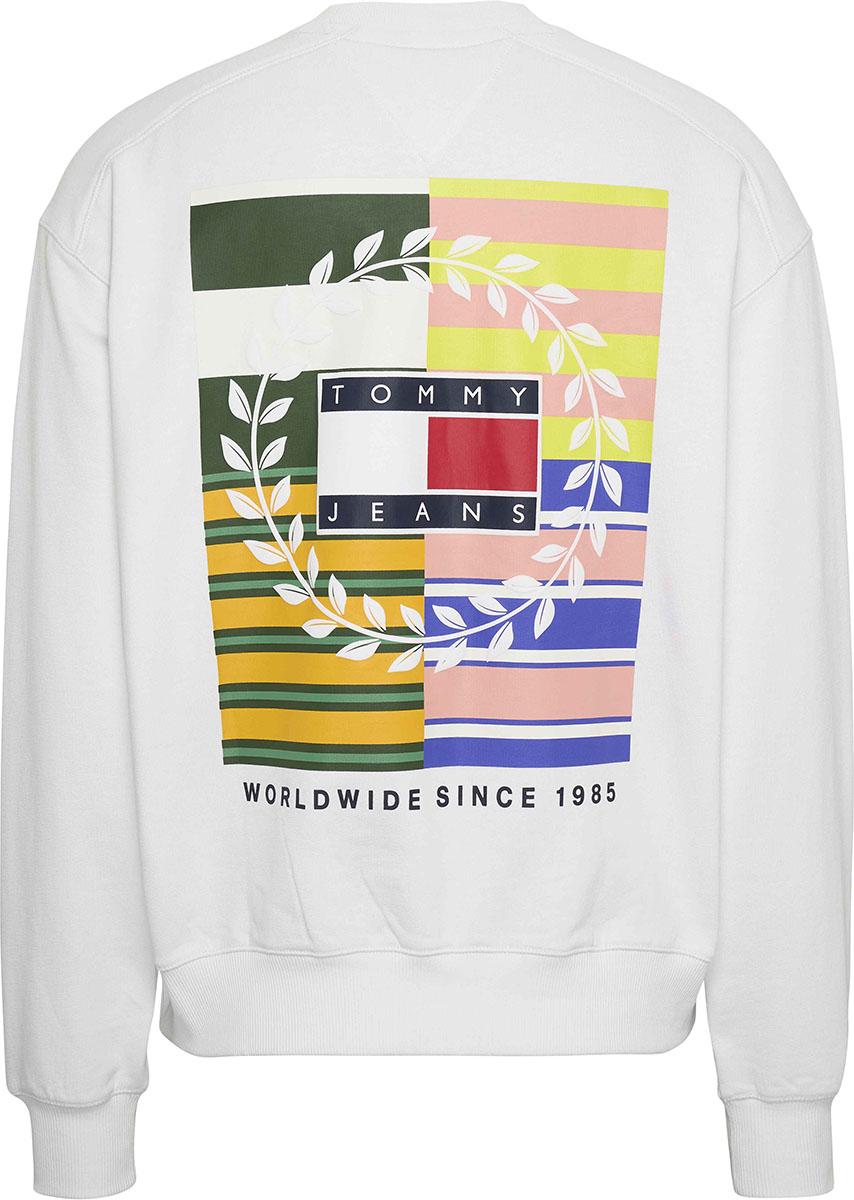Tommy Boxy Luxe Graphic Crew