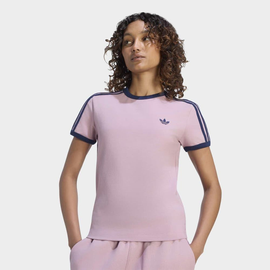 adidas Camiseta Entallada 3 Stripes