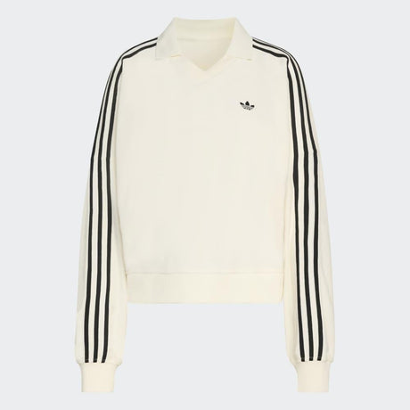 adidas Polo De Rizo Y Manga Larga Con Cuello En Pico